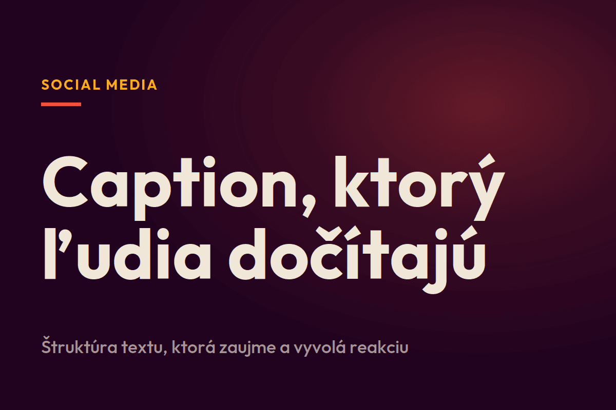 Ako napísať caption pre Instagram ktorý ľudia naozaj dočítajú