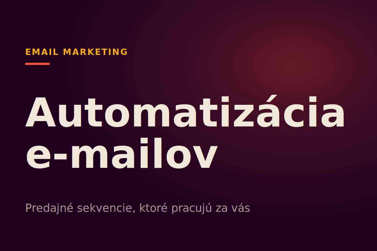 Automatizácia e-mailov