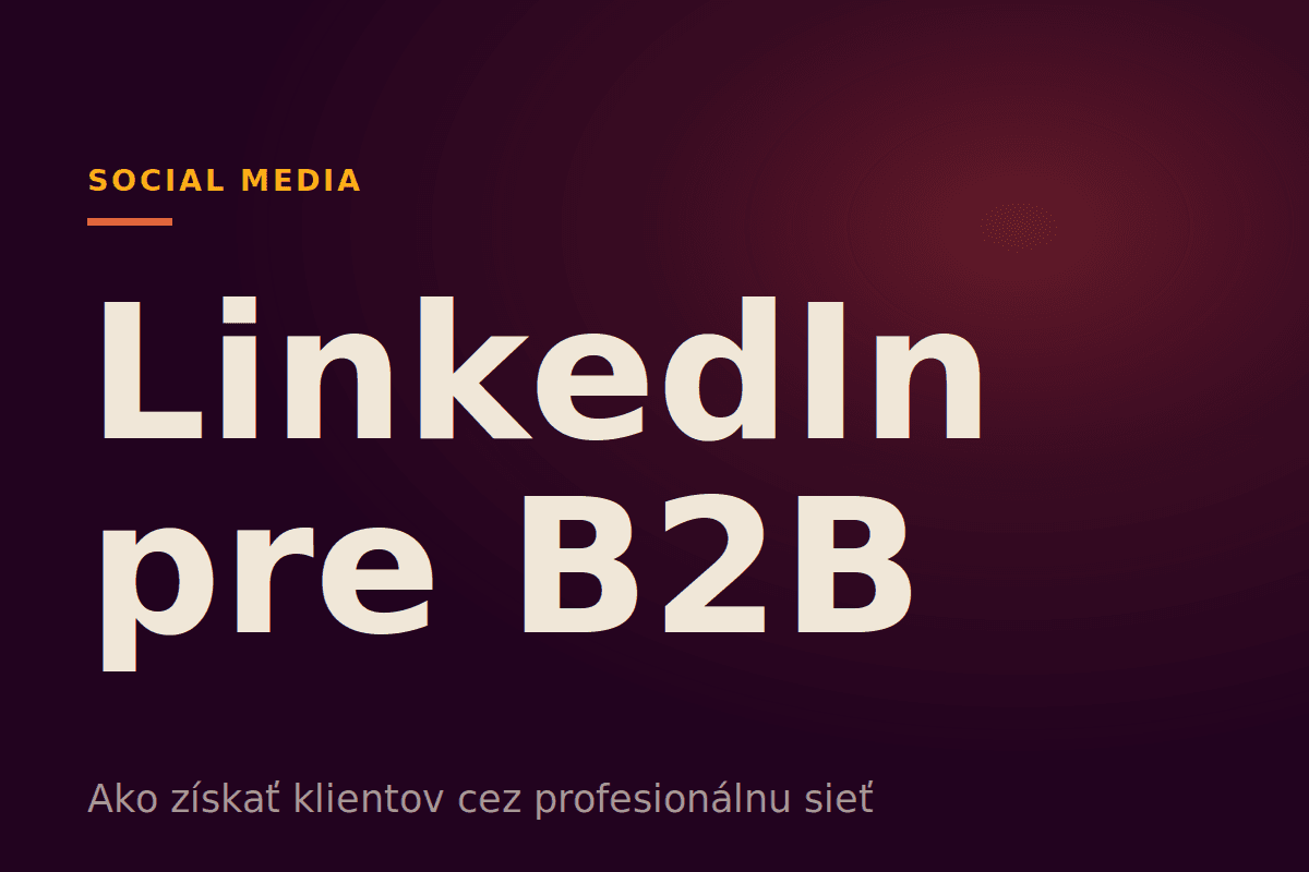 LinkedIn pre B2B