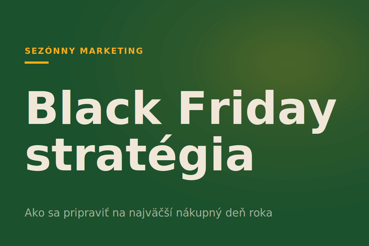 Black Friday stratégia