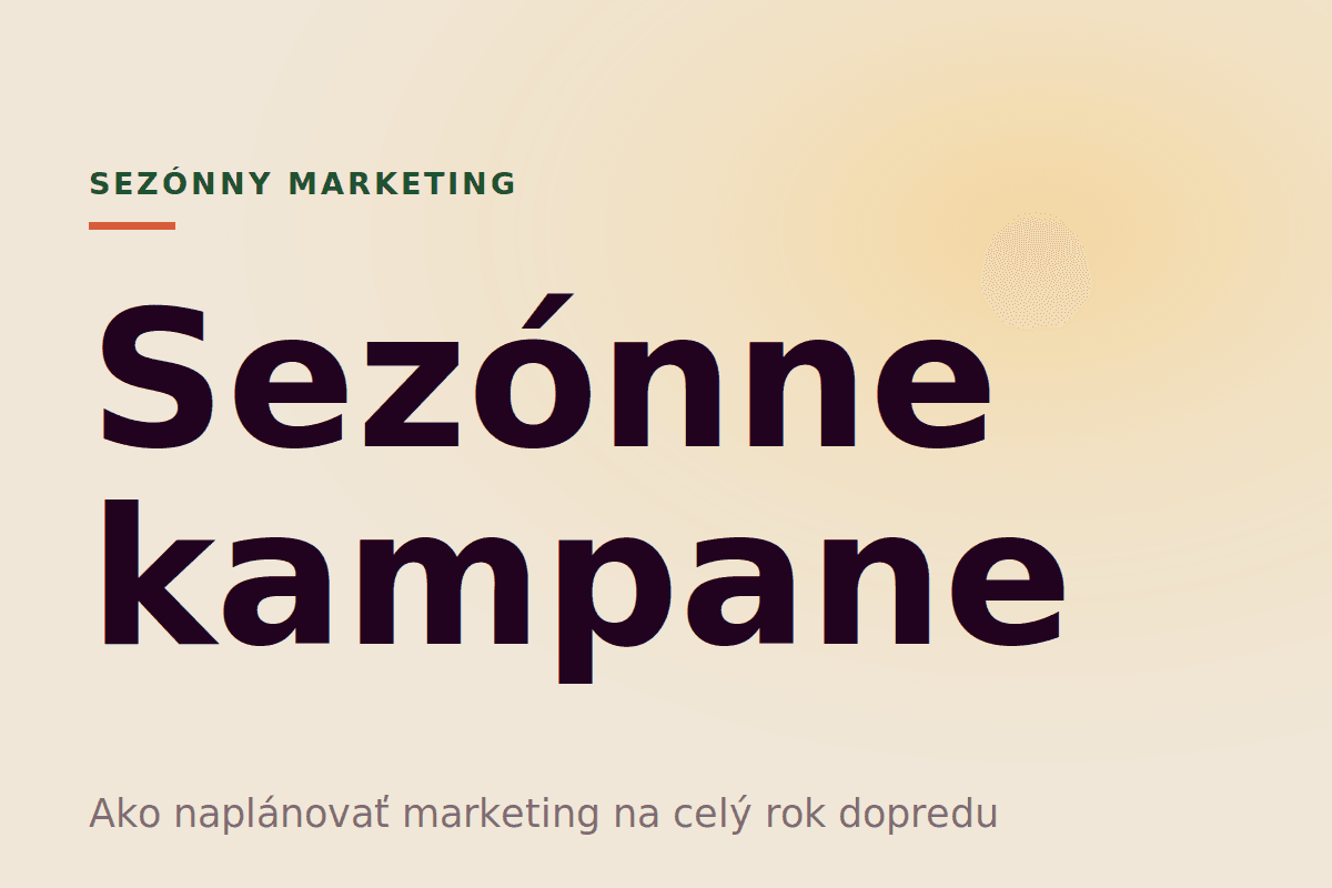 Sezónne kampane