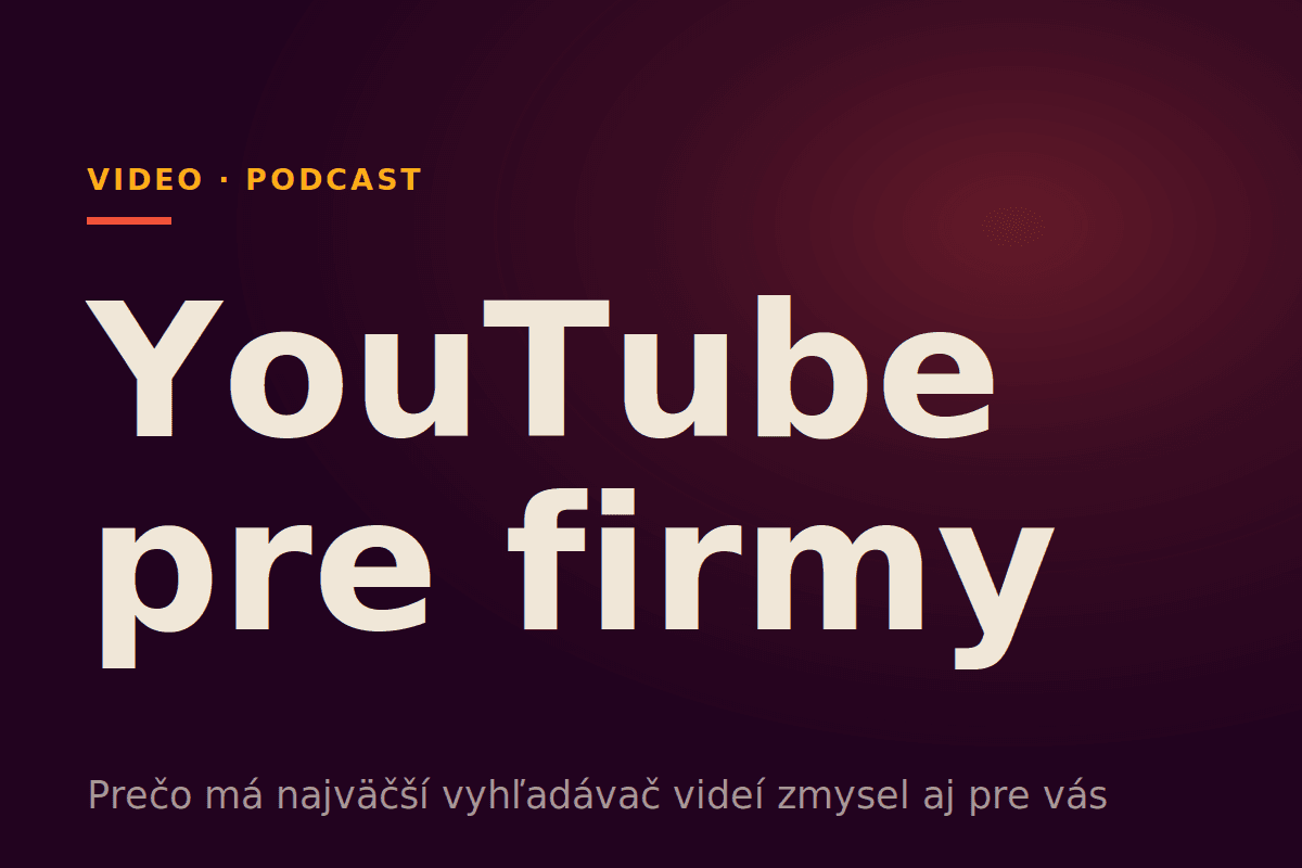 YouTube pre firmy