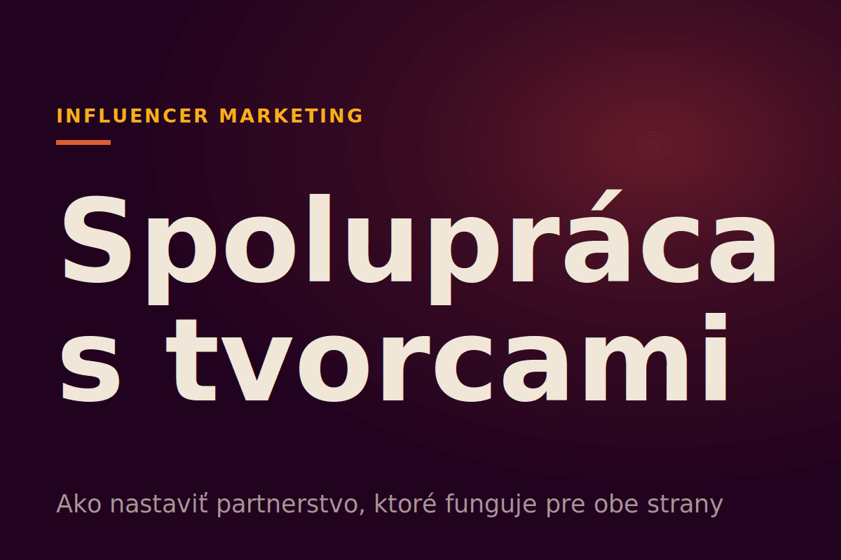 Spolupráca s tvorcami
