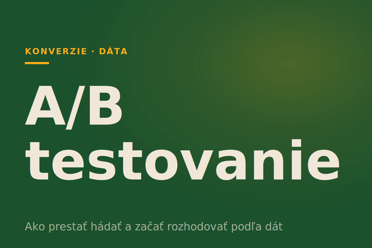 A/B testovanie