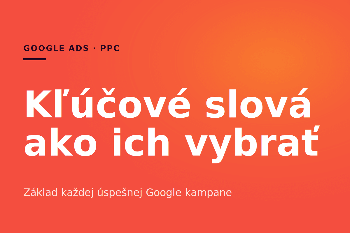 Kľúčové slová: ako ich vybrať